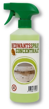 BWS spray 500 ml triggerflacon - bedwants spray of bedwants concentraat
